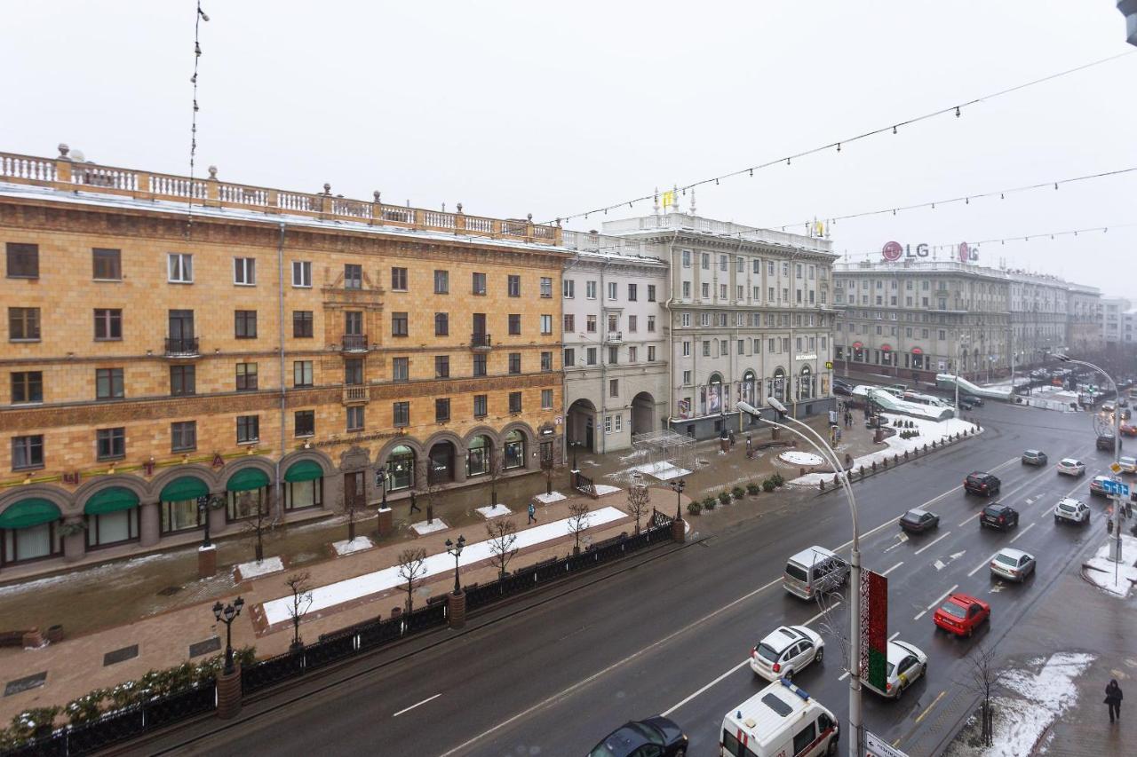Lux Apartments Lenina Mińsk Zewnętrze zdjęcie